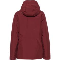 Rückansicht von VAUDE Gelvin Funktionsjacke Damen dark cherry