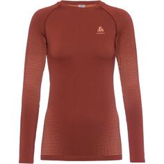 Odlo PERFORMANCE WARM ECO Funktionsshirt Damen spiced apple