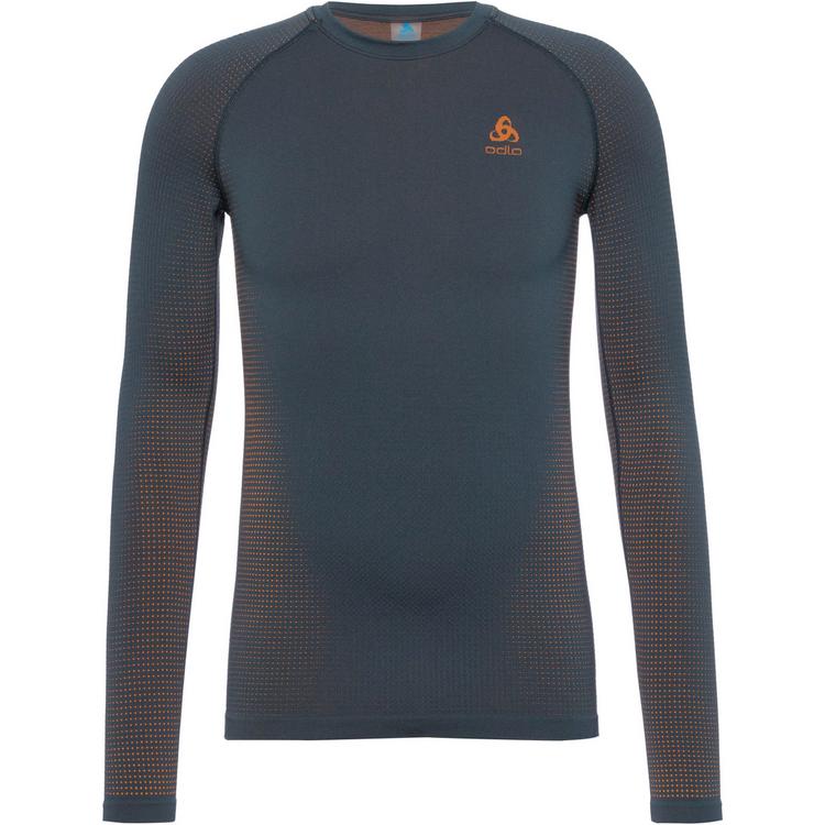 Odlo Odlo PERFORMANCE WARM ECO Funktionsshirt Herren - india ink - 0 | SportScheck