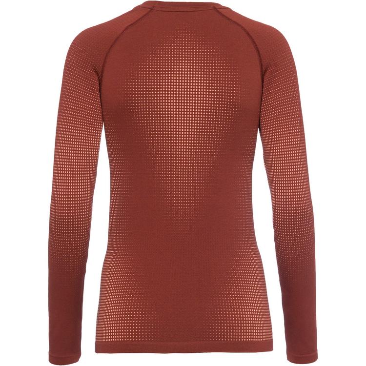 Odlo Odlo PERFORMANCE WARM ECO Funktionsshirt Damen - spiced apple - 0 | SportScheck