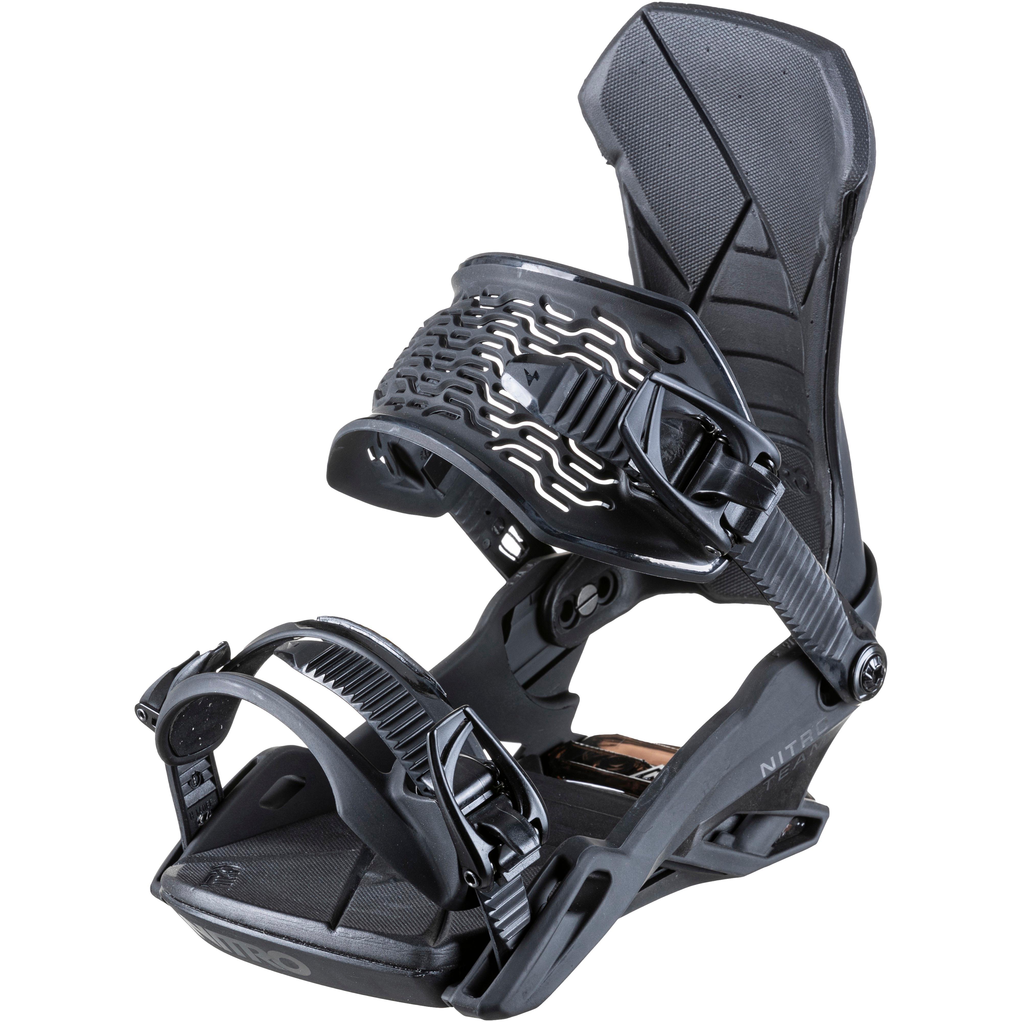 Nitro Snowboards Team 23/24 Snowboardbindung Herren ultra black im