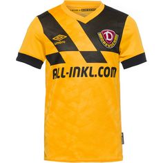 UMBRO Dynamo Dresden 23-24 Heim Fußballtrikot Kinder yellow-black