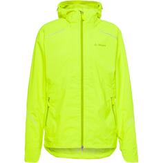 Rückansicht von VAUDE Yaras 3in1 Fahrradjacke Herren neon yellow-uni