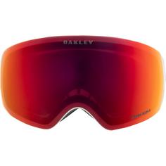 Rückansicht von Oakley FLIGHT DECK M Skibrille matte white-torch iridium