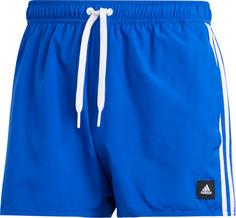 adidas 3S CLX SH VSL Badeshorts Herren team royal blue-white