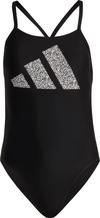 adidas 3BARS PR SUIT Schwimmanzug Damen - black-white