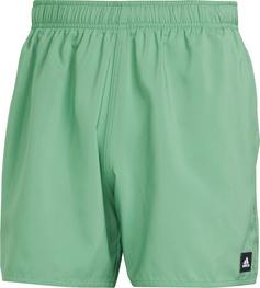 adidas Badeshorts Herren preloved green-white