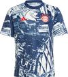 adidas FC Bayern M&uuml;nchen Prematch Funktionsshirt Kinder - off white-night indigo