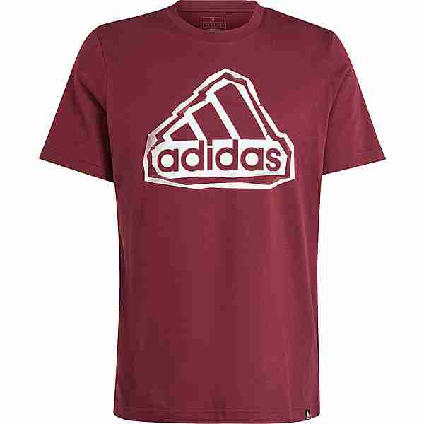 adidas Badge of Sports T-Shirt Herren shadow red