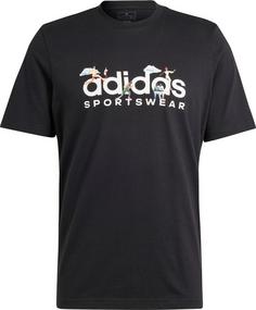 adidas Landscape T-Shirt Herren black