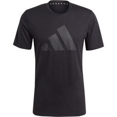 adidas Train Essentials feelready Logo Funktionsshirt Herren black-black