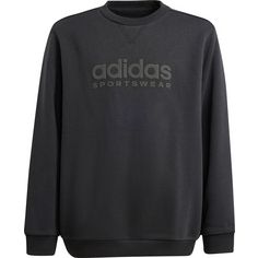 adidas ALLSZN GFX Sweatshirt Kinder black-black