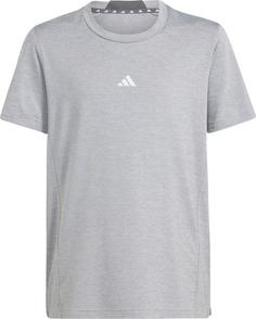 adidas HEA Funktionsshirt Kinder grey one-grey three-grey six-reflective silver