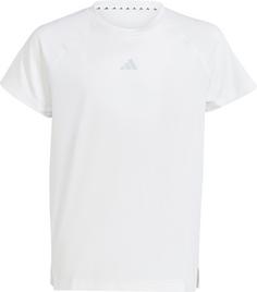 adidas Funktionsshirt Kinder white-reflective silver