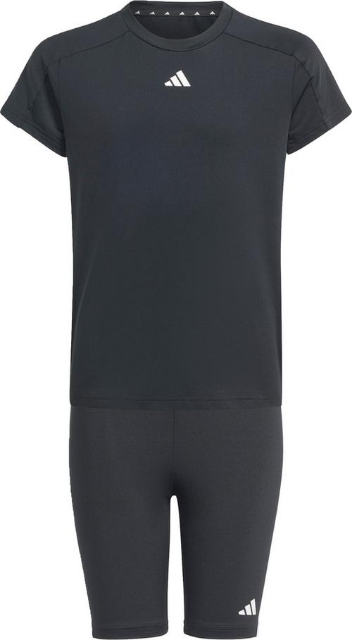 adidas TRAIN ESSENTIALS 3S SET Trainingsanzug Mädchen