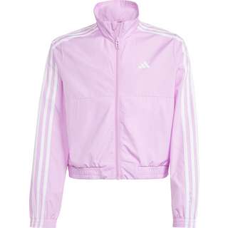 adidas TRAIN ESSENTIALS 3S Trainingsjacke Kinder bliss lilac-white