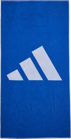 adidas 3 Bar Handtuch team royal blue-white