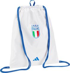 adidas Italien EM24 Turnbeutel white-blue