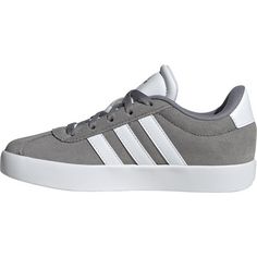 Rückansicht von adidas VL COURT 3.0 K Sneaker Kinder grey three-ftwr white-grey two