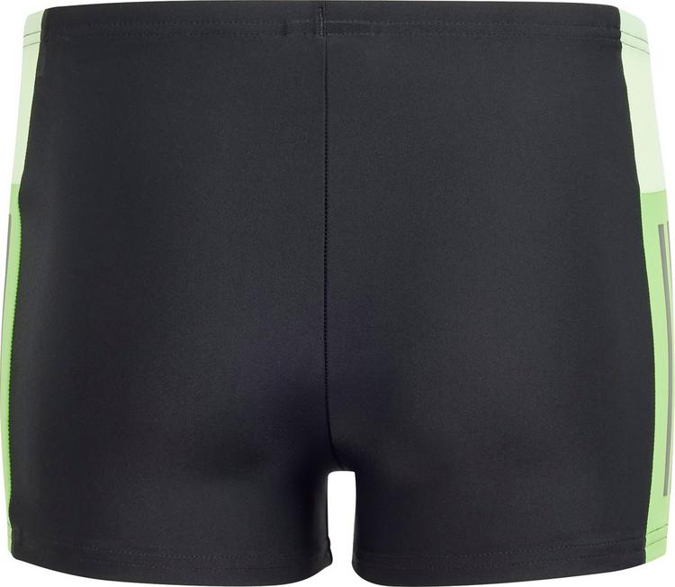 adidas adidas CB 3 STRIPES Badehose Jungen - black-green spark-lucid lime - 0 | SportScheck
