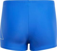 Rückansicht von adidas BB Kastenbadehose Kinder team royal blue