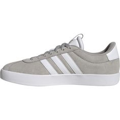 Rückansicht von adidas VL Court 3.0 Sneaker Damen grey two-ftwr white-silver metallic