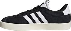 Rückansicht von adidas VL Court 3.0 Sneaker Damen core black-ftwr white-gold metallic