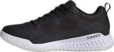 Rückansicht von adidas Court Team 2.0 M Hallenschuhe Herren core black-ftwr white-core black
