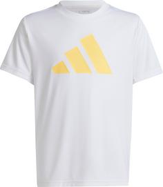 adidas TRAIN ESSENTIALS Funktionsshirt Kinder white-semi spark