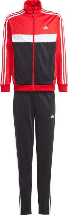 adidas Trainingsanzug Kinder better scarlet-white-black