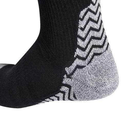 Rückansicht von adidas Fußballstrümpfe black-white