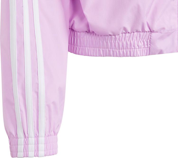 adidas adidas TRAIN ESSENTIALS 3S Trainingsjacke M&auml;dchen - bliss lilac-white - 0 | SportScheck