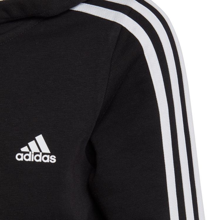 adidas adidas 3 STRIPES Sweatjacke M&auml;dchen - black-white - 1 | SportScheck