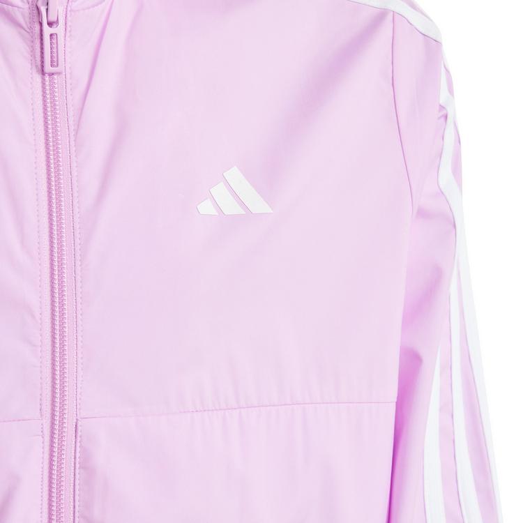 adidas adidas TRAIN ESSENTIALS 3S Trainingsjacke M&auml;dchen - bliss lilac-white - 1 | SportScheck