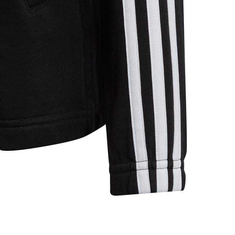 adidas adidas 3 STRIPES Sweatjacke M&auml;dchen - black-white - 2 | SportScheck