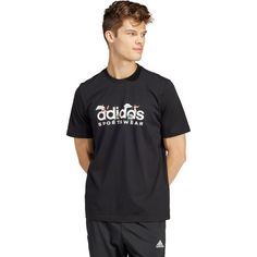 Rückansicht von adidas Landscape T-Shirt Herren black