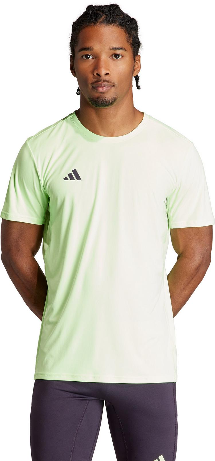 adidas adidas ADIZERO Funktionsshirt Herren - green spark - 0 | SportScheck