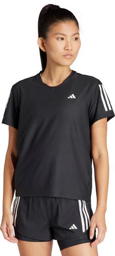 Rückansicht von adidas OWN THE RUN Funktionsshirt Damen black