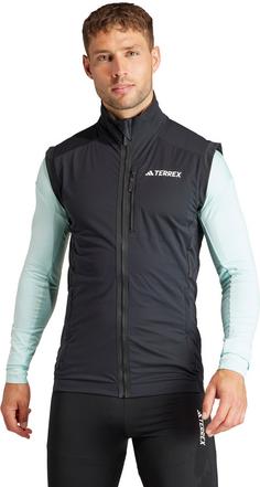 Rückansicht von adidas XPERIOR Softshell Weste Herren black