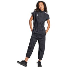 Rückansicht von adidas Tiro Jumpsuit Damen black