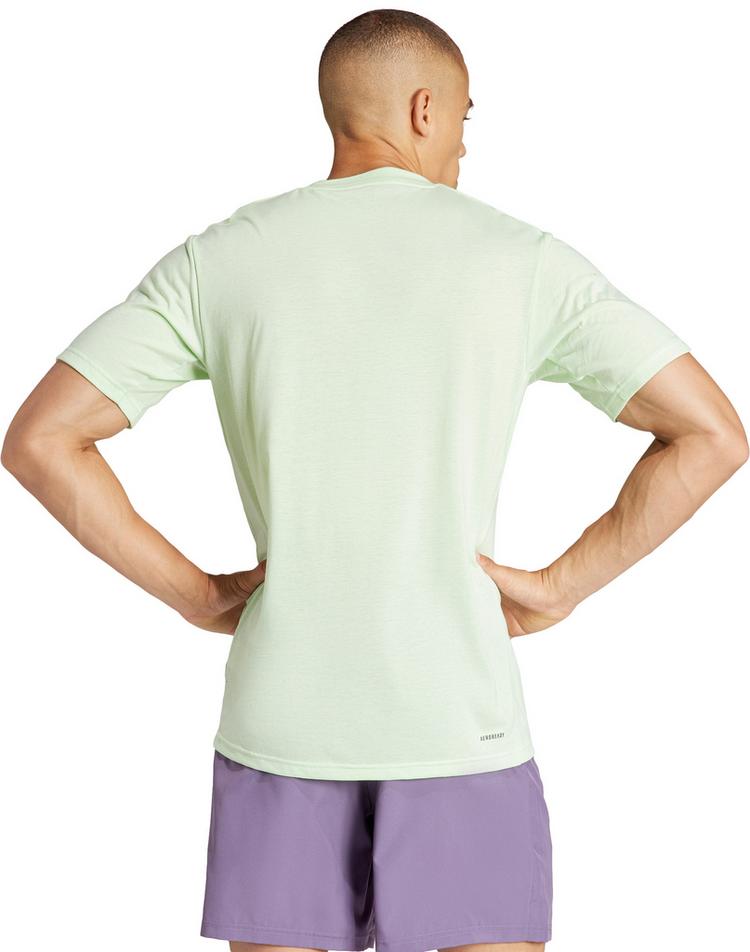 adidas adidas Funktionsshirt Herren - semi green spark-black - 1 | SportScheck