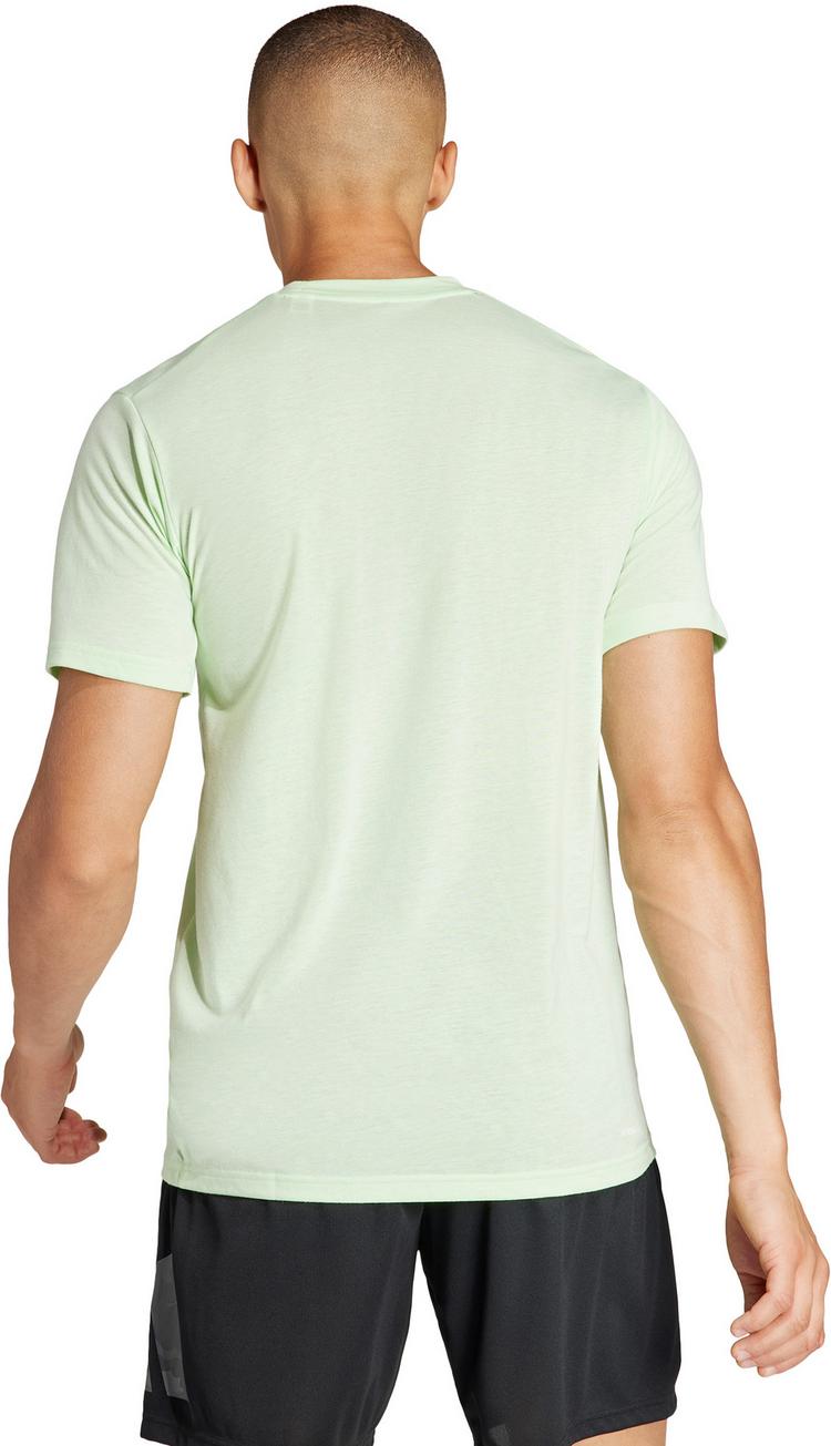 adidas adidas Train Essentials feelready Logo Funktionsshirt Herren - semi green spark-green spark - 1 | SportScheck