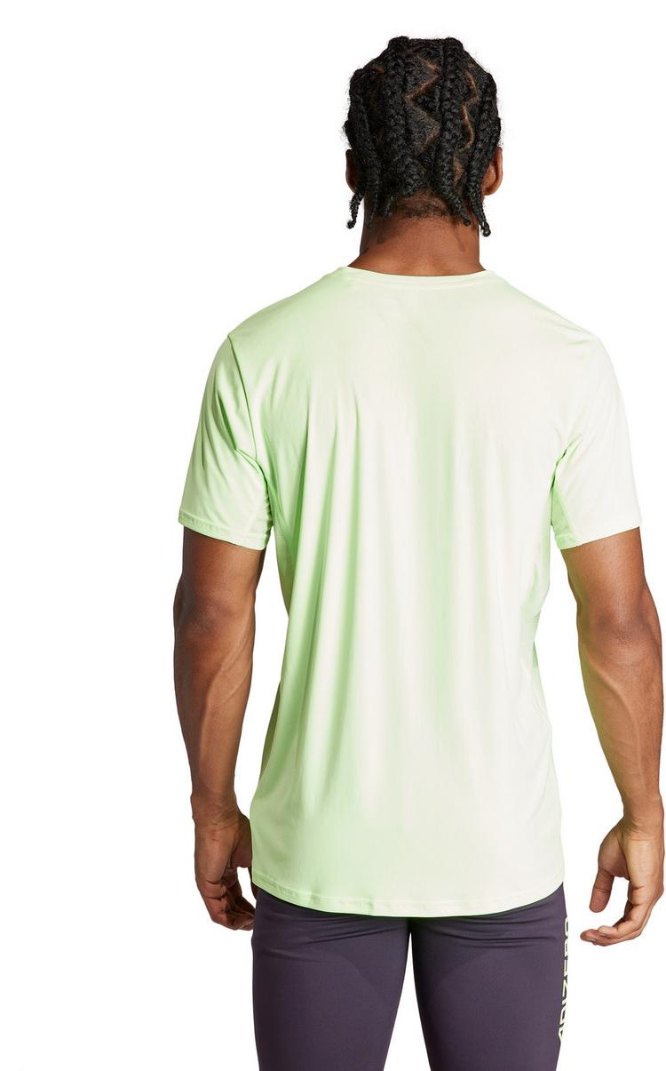 adidas adidas ADIZERO Funktionsshirt Herren - green spark - 1 | SportScheck