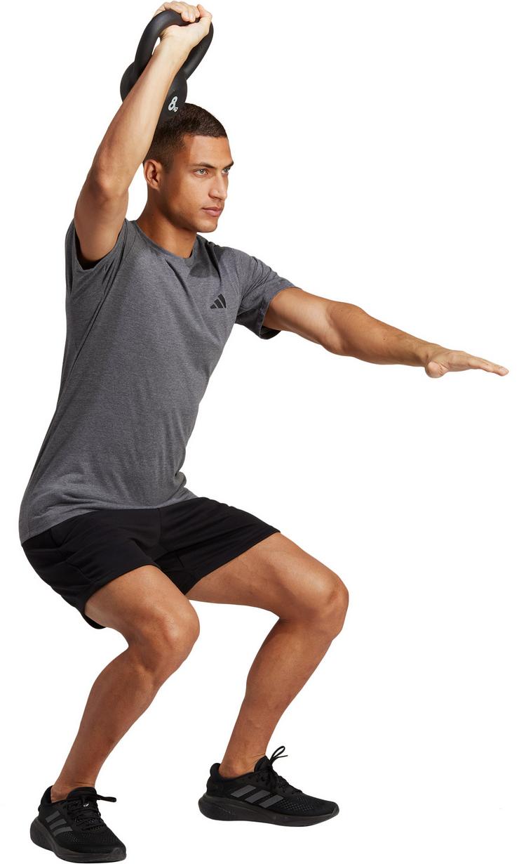 adidas adidas Funktionsshirt Herren - dgreyh-white-black - 2 | SportScheck