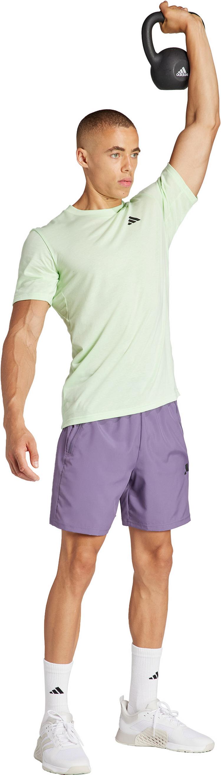 adidas adidas Funktionsshirt Herren - semi green spark-black - 2 | SportScheck