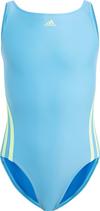 adidas 3 STRIPES Badeanzug M&auml;dchen - blue burst-green spark