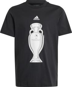 adidas OE Trophy EM24 T-Shirt Kinder black