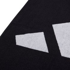 Rückansicht von adidas 3 Bar Handtuch black-white