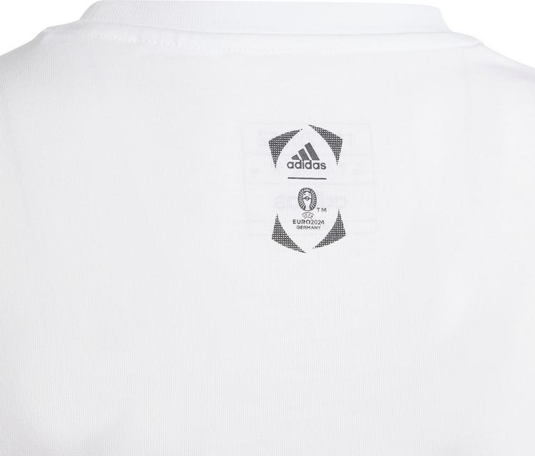adidas adidas OE EM24 T-Shirt Kinder - white - 0 | SportScheck