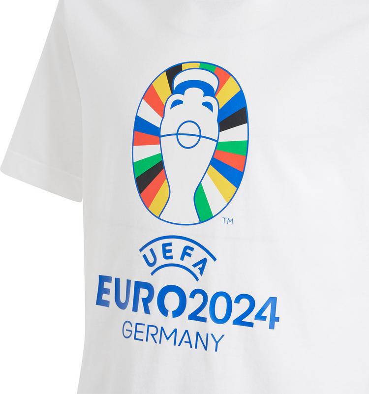 adidas adidas OE EM24 T-Shirt Kinder - white - 1 | SportScheck